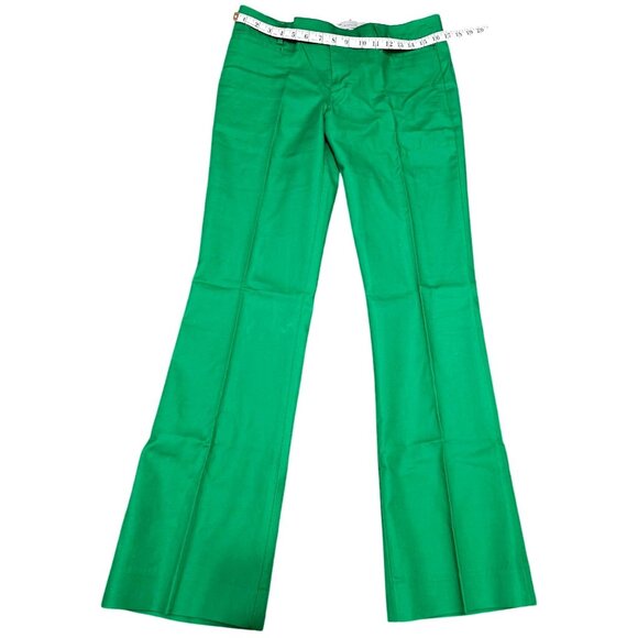 Gap Green Modern Boot Pants 4R Womens Tailored Fit Cotton Blend - Picture 5 of 11